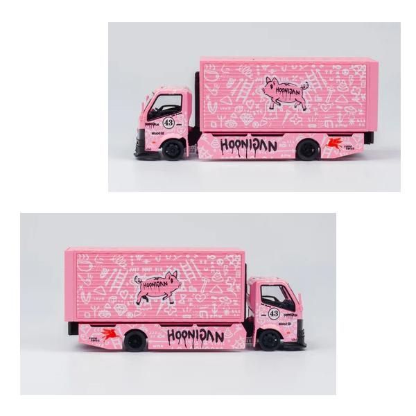 デコトラマイクロターボMicroTurbo1/64キャリアカー積載車 Micro Turbo