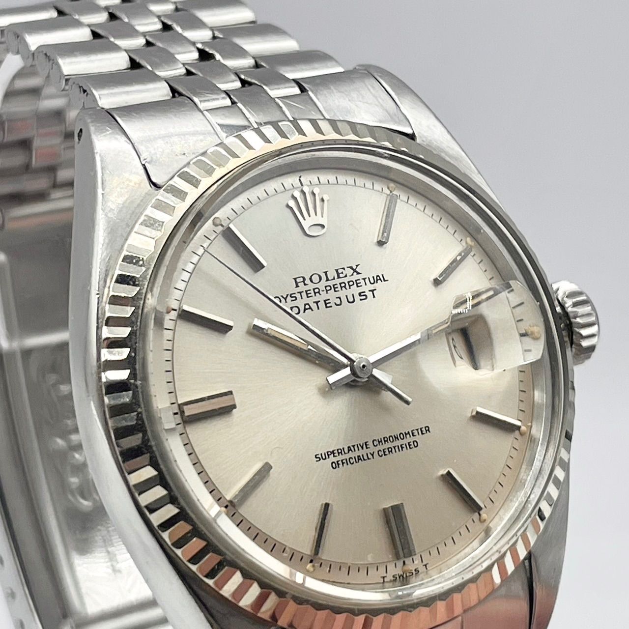 ROLEX】ロレックス デイトジャスト Ref.1601 シルバーダイヤル 5