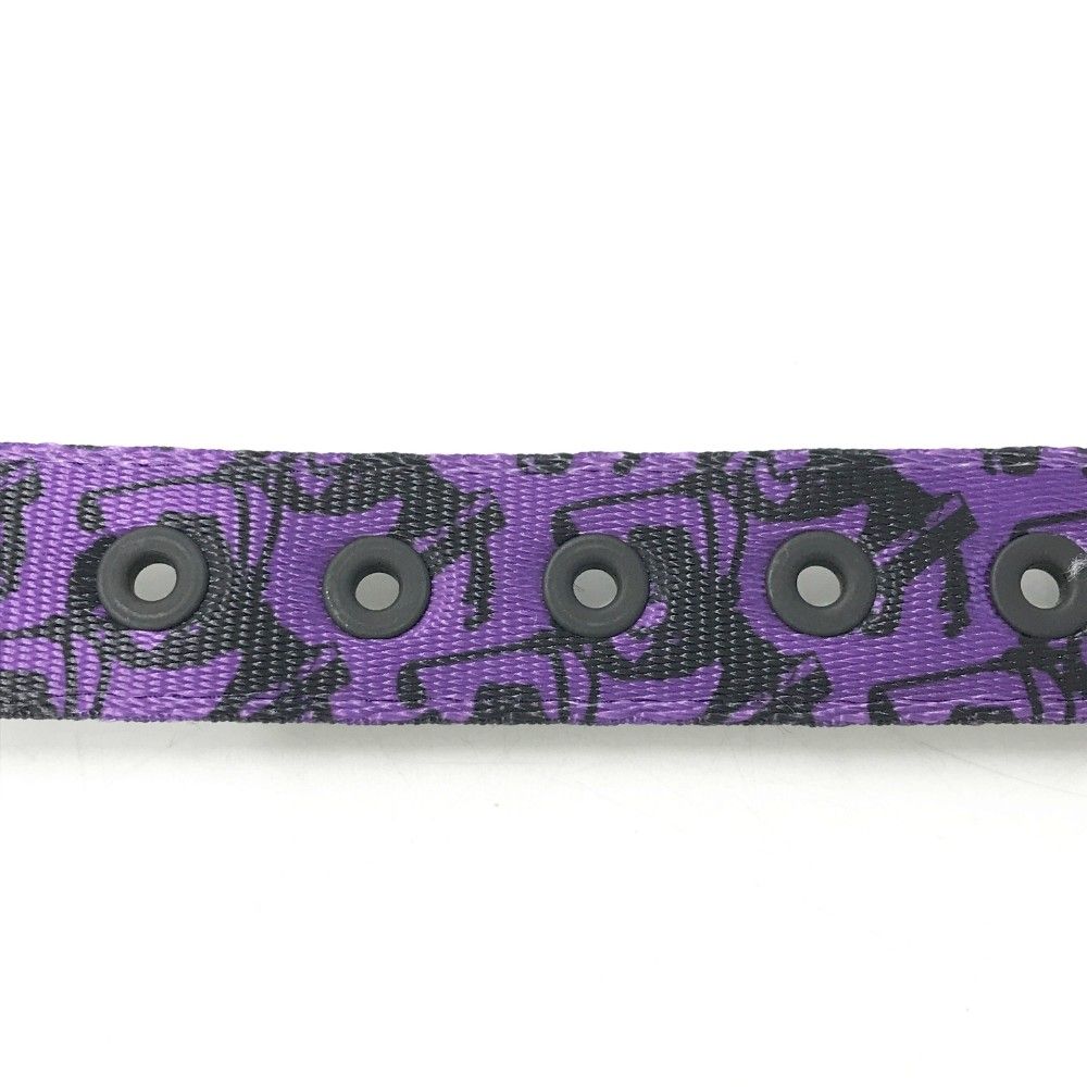 ななふじ様　オーダー品 PEARLY GATES パーリーゲイツ × スポンジボブ ベルト 総柄 パープル系