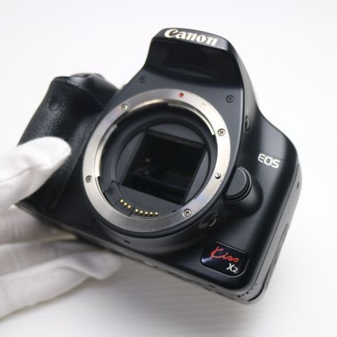 美品 EOS Kiss X2 ブラック ボディ 即日発送 デジ1 Canon