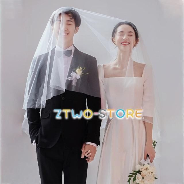 ウェディングドレス 白 ウェディングドレス 袖あり 五分袖 半袖 ウェディングドレス 大きいサイズ 3L 4L 小さいサイズ シンプル トレーンWP 929 FFCRYSTALESIA_COM