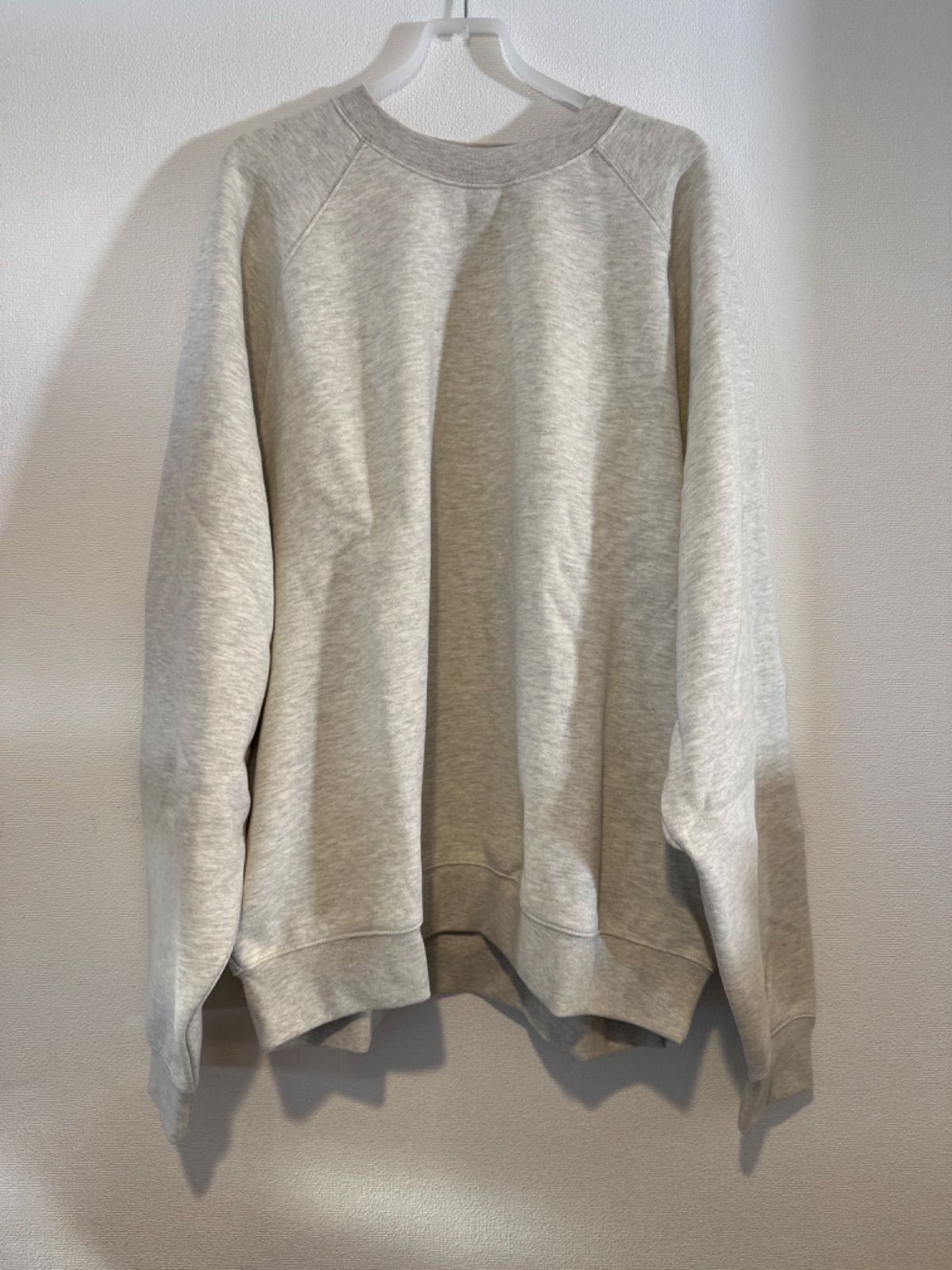 【新品未使用】ESSENTIALS エッセンシャルズ メンズ スウェット トレーナー XLサイズ 1816149 CREW NECK SWEATSHIRT OATMEAL