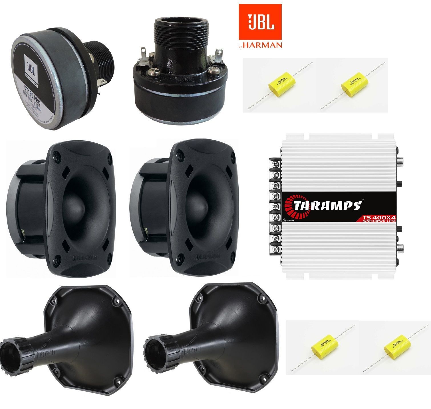 JBLセット ホーンドライバーDT160 ツイーターST200 タランプスアンプ 