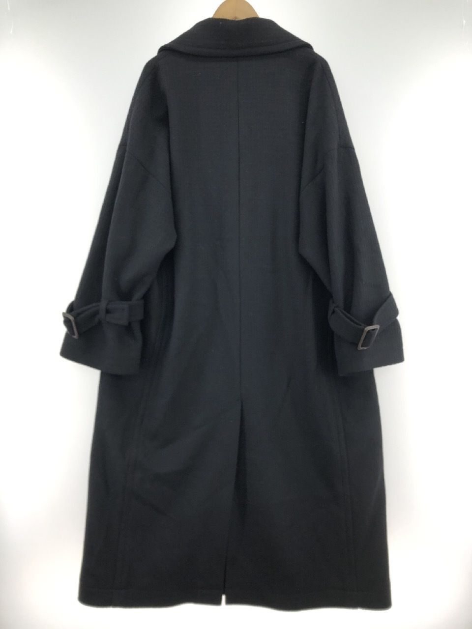 ジャケット・アウター SHAREEF CASHMERE MELTON LONG COAT SHAREEF CASHMERE MELTON LONG COAT 2 ブラック - メルカリ