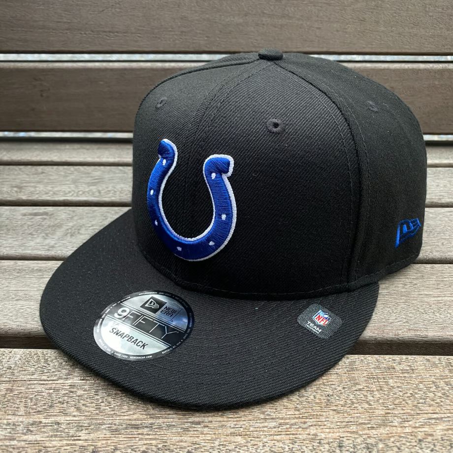 USA 9FIFTY ニューエラ NFL インディアナポリス コルツ Colts スナップバックキャップ BLK