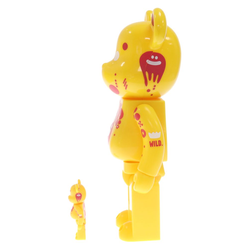 MEDICOM TOY - MEDICOM TOY メディコムトイ 伊勢丹限定 BE@RBRICK Genevie&#39;ve Gauckler 100%&amp;400% ジュヌヴィエーヴ ゴクレール ベアブリック フィギュア 人形 イエロー MEDICOM TOY (メディコムトイ) 伊勢丹限定 BE@RBRICK Genevie've