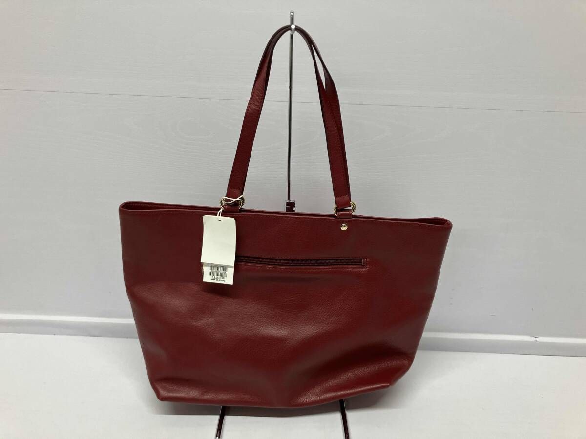russet ラシット トートバッグ レッド タグ付き 牛革 レザー 通年
