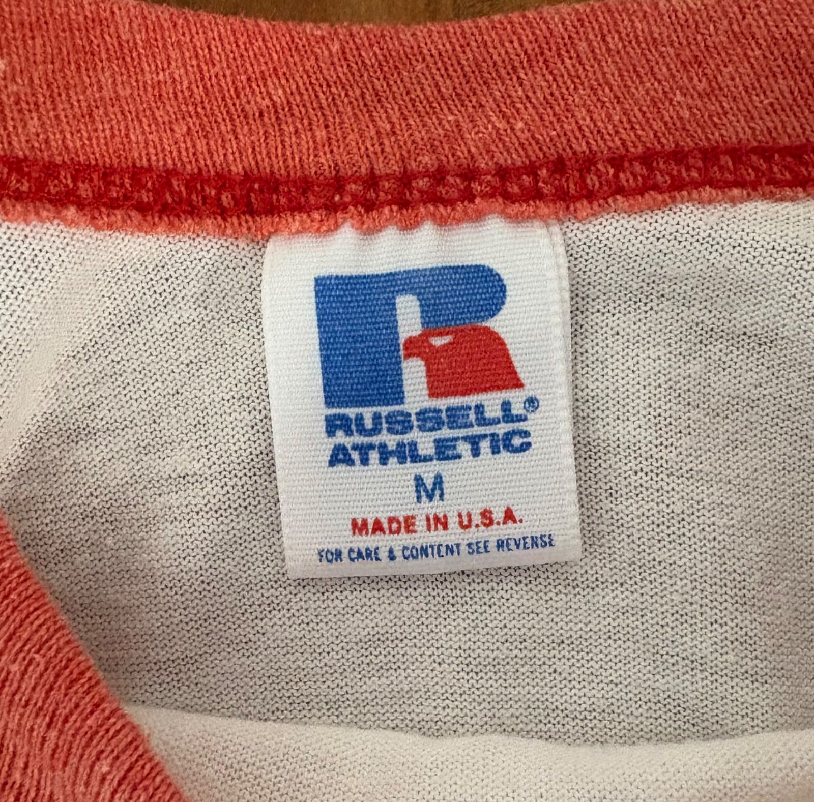 USA製 80s Russell athletic ラグランTシャツ アメリカ製 made in 