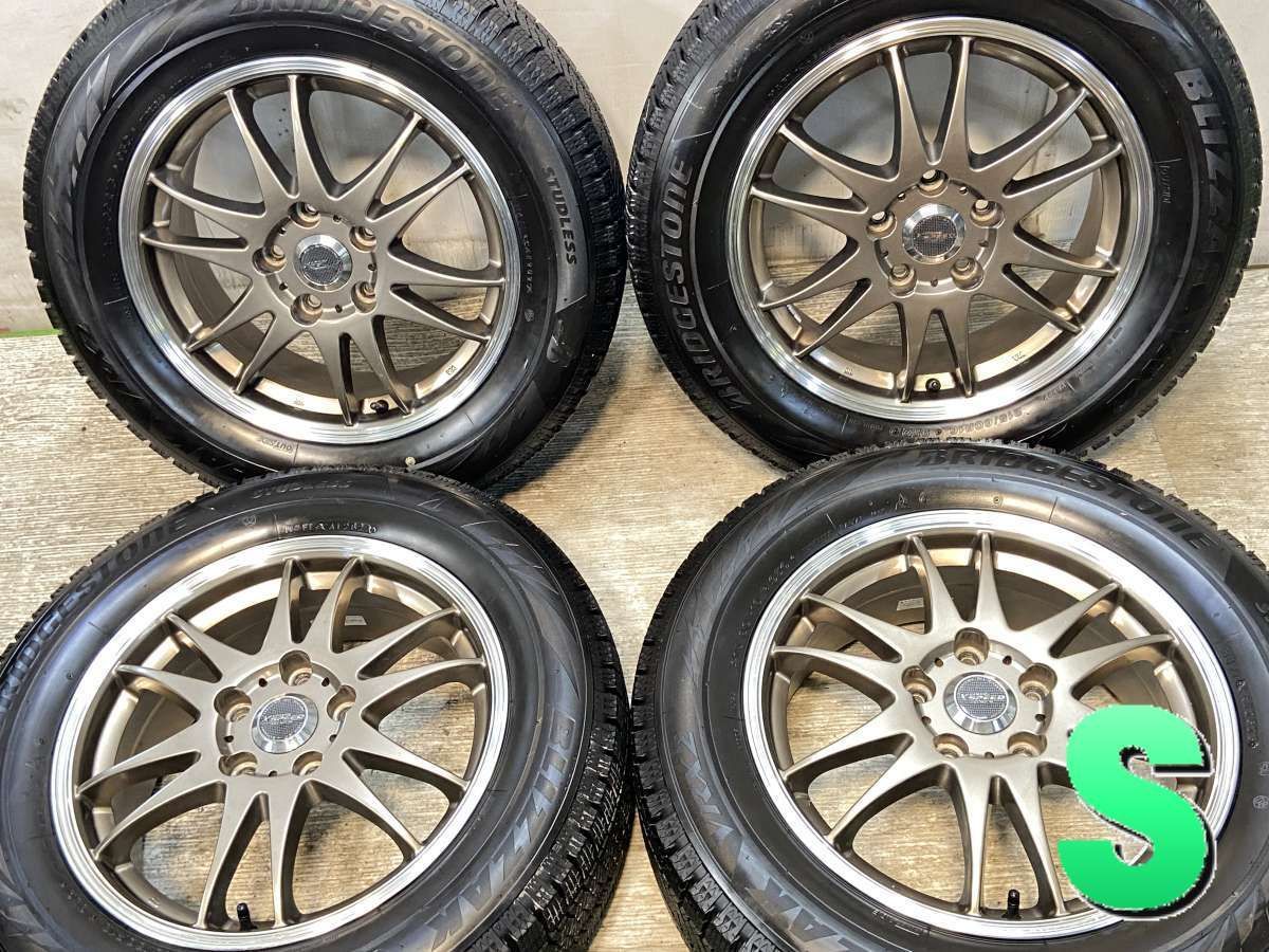 送料無料 キルヒアイス 14インチ 17年製 185/70R14 バリ溝 グッドイヤー タイヤホイールセット ノート カローラフィールダー 中古ブリヂストン V600 155⁄80R14 AL 14インチ 100-4穴 4本 中古