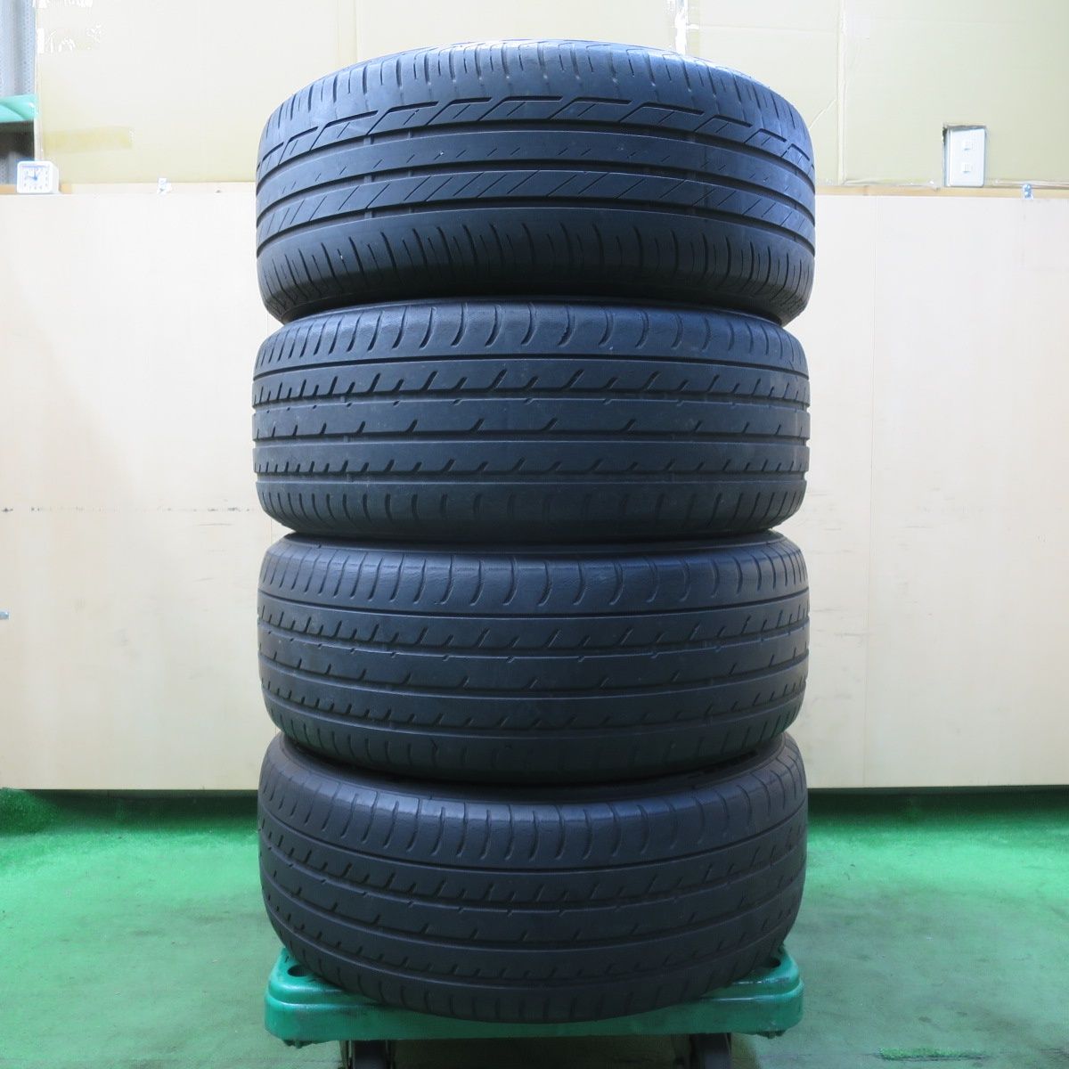 送料無料] キレイ☆マツダ アテンザ 純正 225/55R17 ブリヂストン