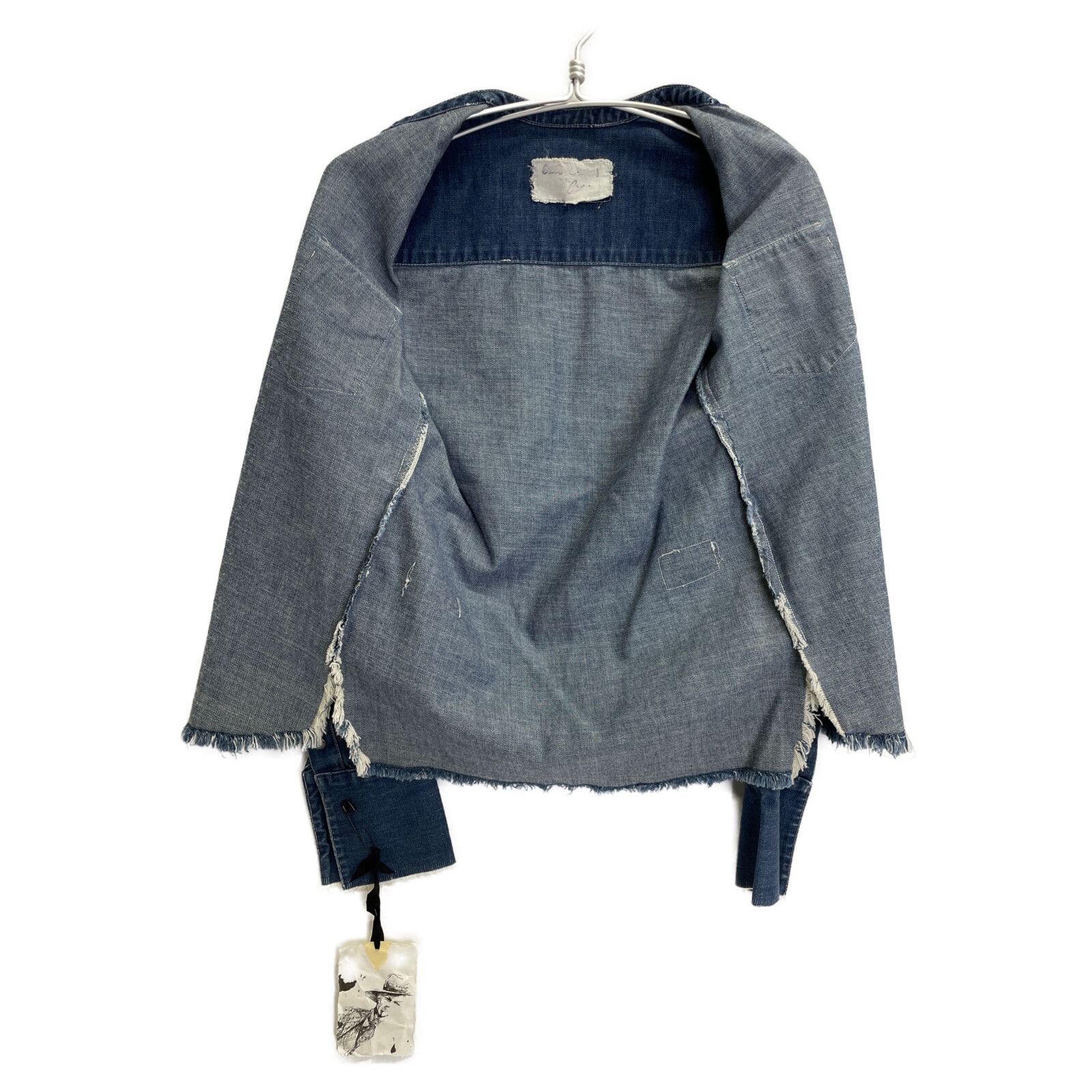 専用Greg Lauren フリンジデニムシャツ GREG LAUREN グレッグローレン デニム ウエスタンシャツ