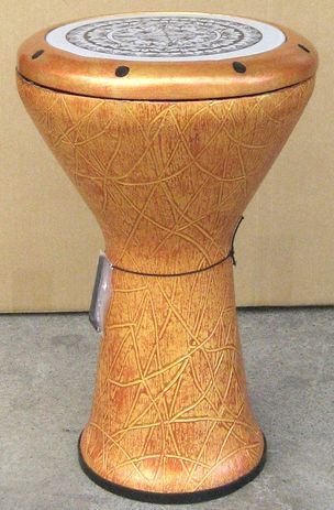 ダラブッカ MITELLOヘッド MITELLO Purcussion ヘッド BLACK 8インチ