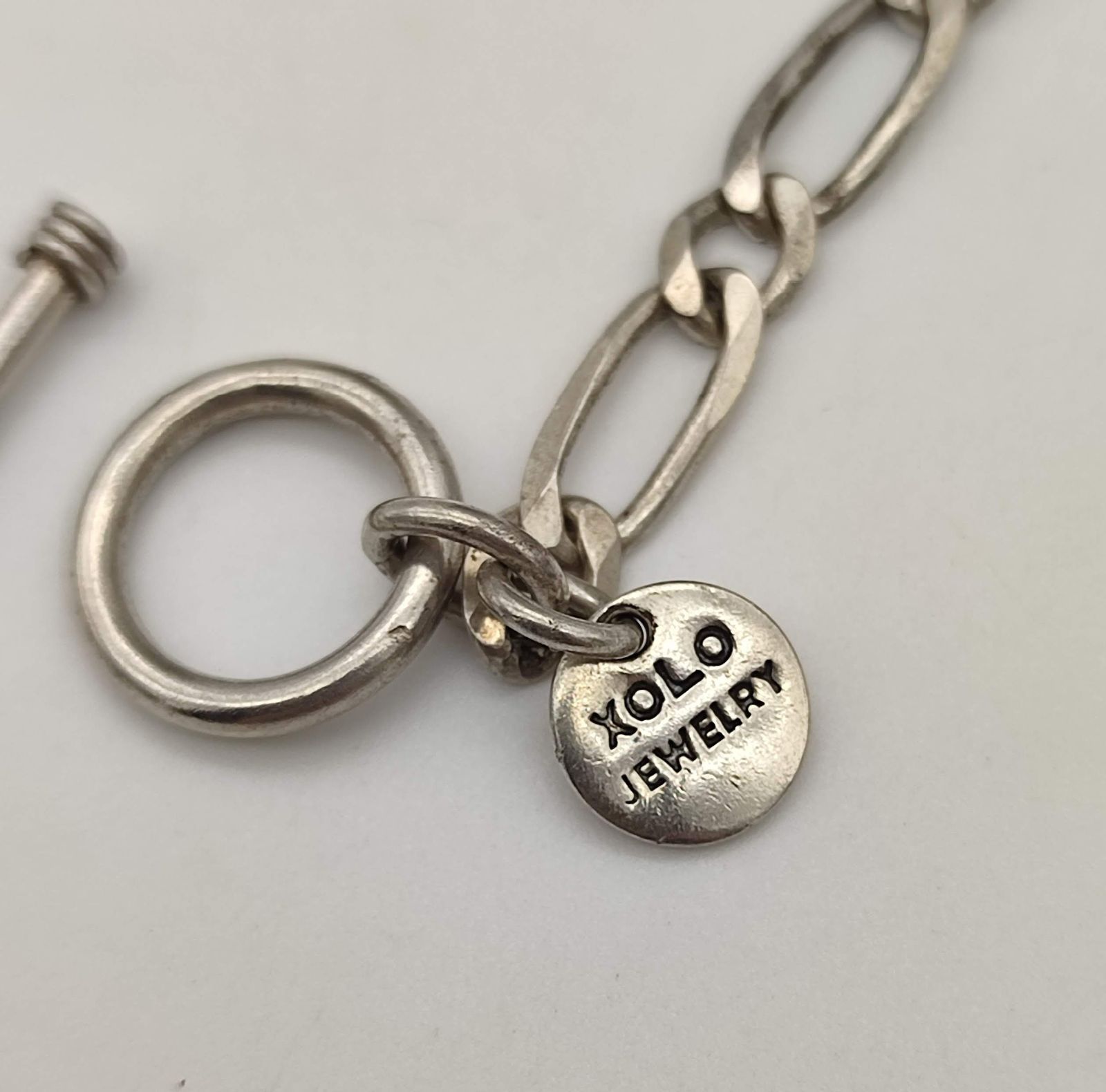 XOLO JEWELRY トグルチェーンブレスレット シルバー925 メキシカン