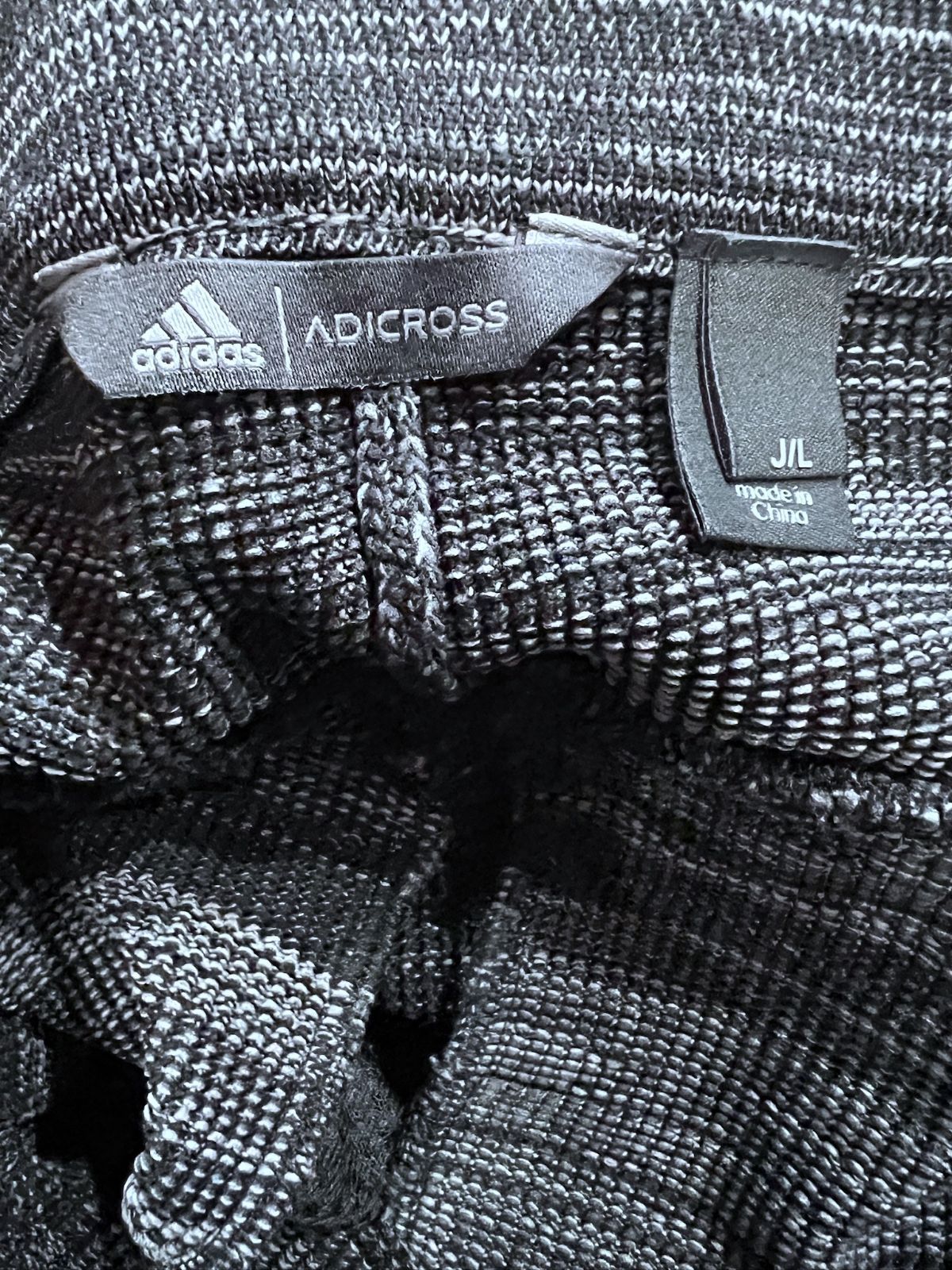 美品 アディダス ADICROSS メランジジョガーパンツ L adidas GOLF