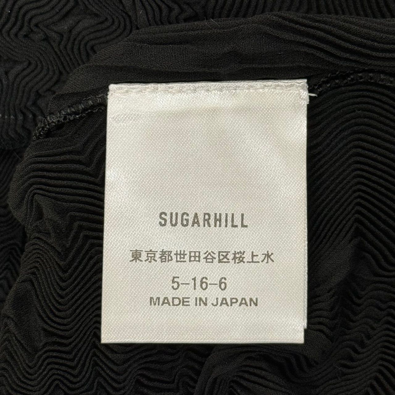 定価49500円 新品 SUGARHILL 23AW SHEER PLEATED PLAID TOPS シアー 