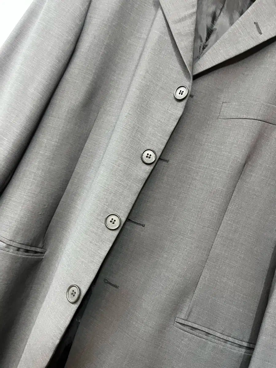 未使用級 EMPORIO ARMANI ジレ ドッキング ヘリンボーン ブレザー 未使用級 EMPORIO ARMANI ジレ ドッキング ヘリンボーン