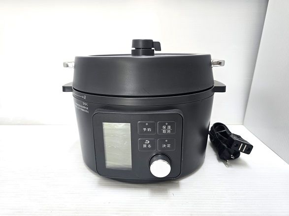 IRISOHYAMA アイリスオーヤマ 電気圧力鍋 3.0L 2024年製 PC-MB3 グレー