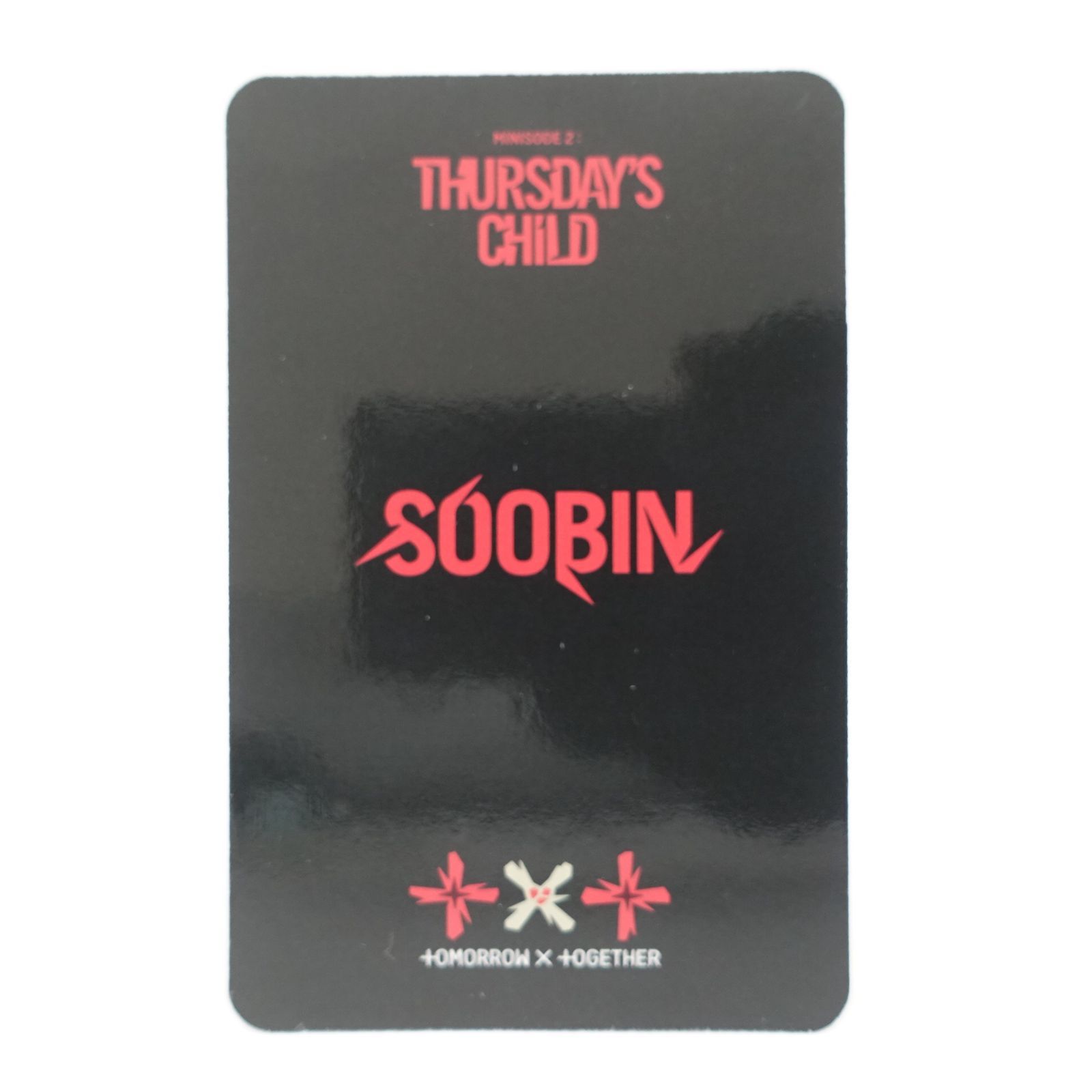 TXT スビン THURSDAY'S CHILD トレカ フォト カード SOOBIN