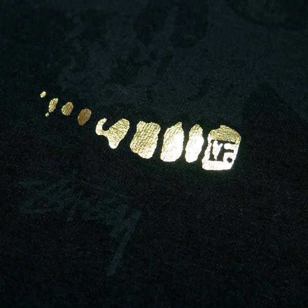 Stussy Tシャツ Mサイズ 黒 代官山チャプト 13周年記念 限定 STUSSY ステューシー x FRANK151 フランク DAIKANYAMA 13TH