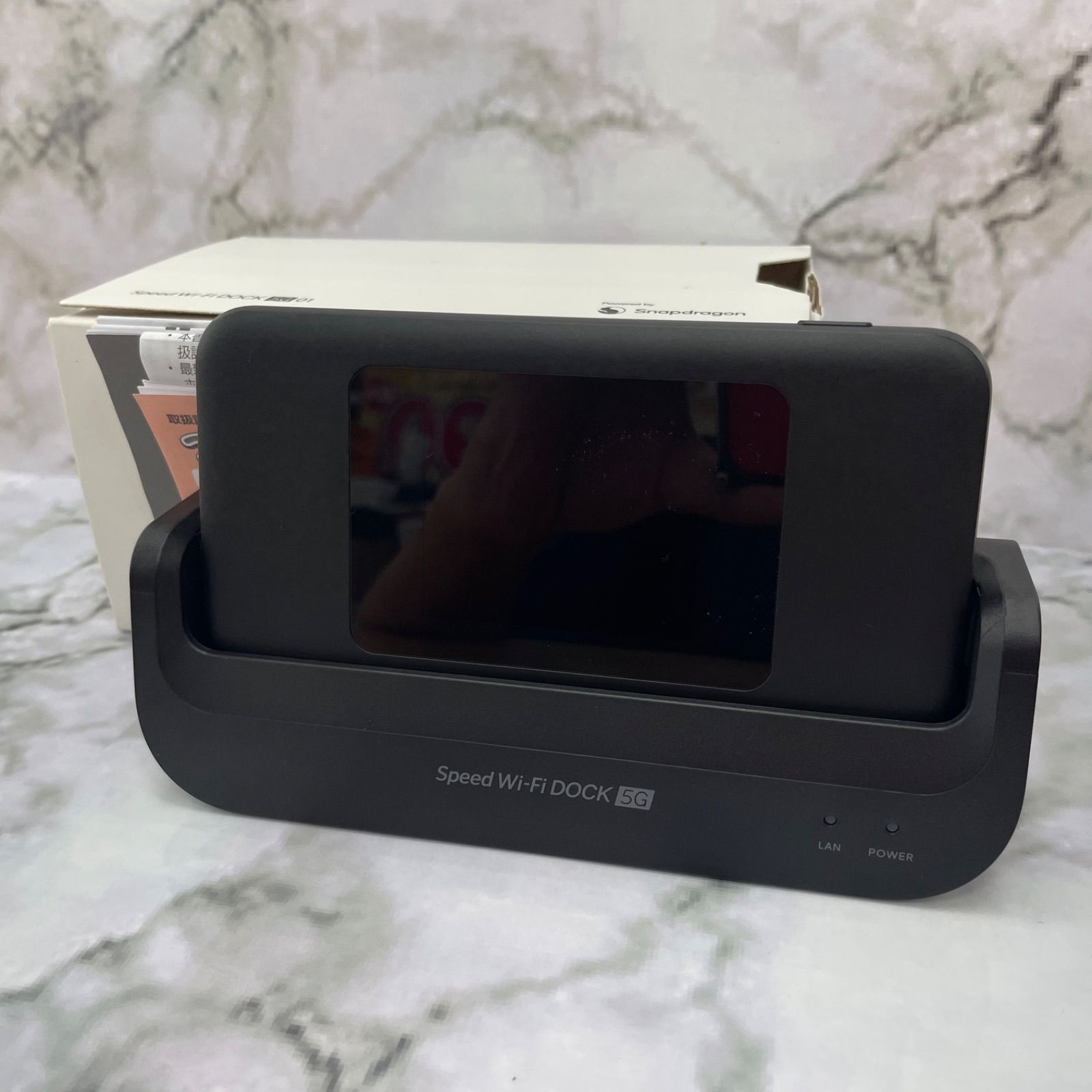 品 au Speed Wi-Fi DOCK 5G 01 CPS01 モバイルルーター ドック 箱 説明書付 残債無し 平塚店-1A