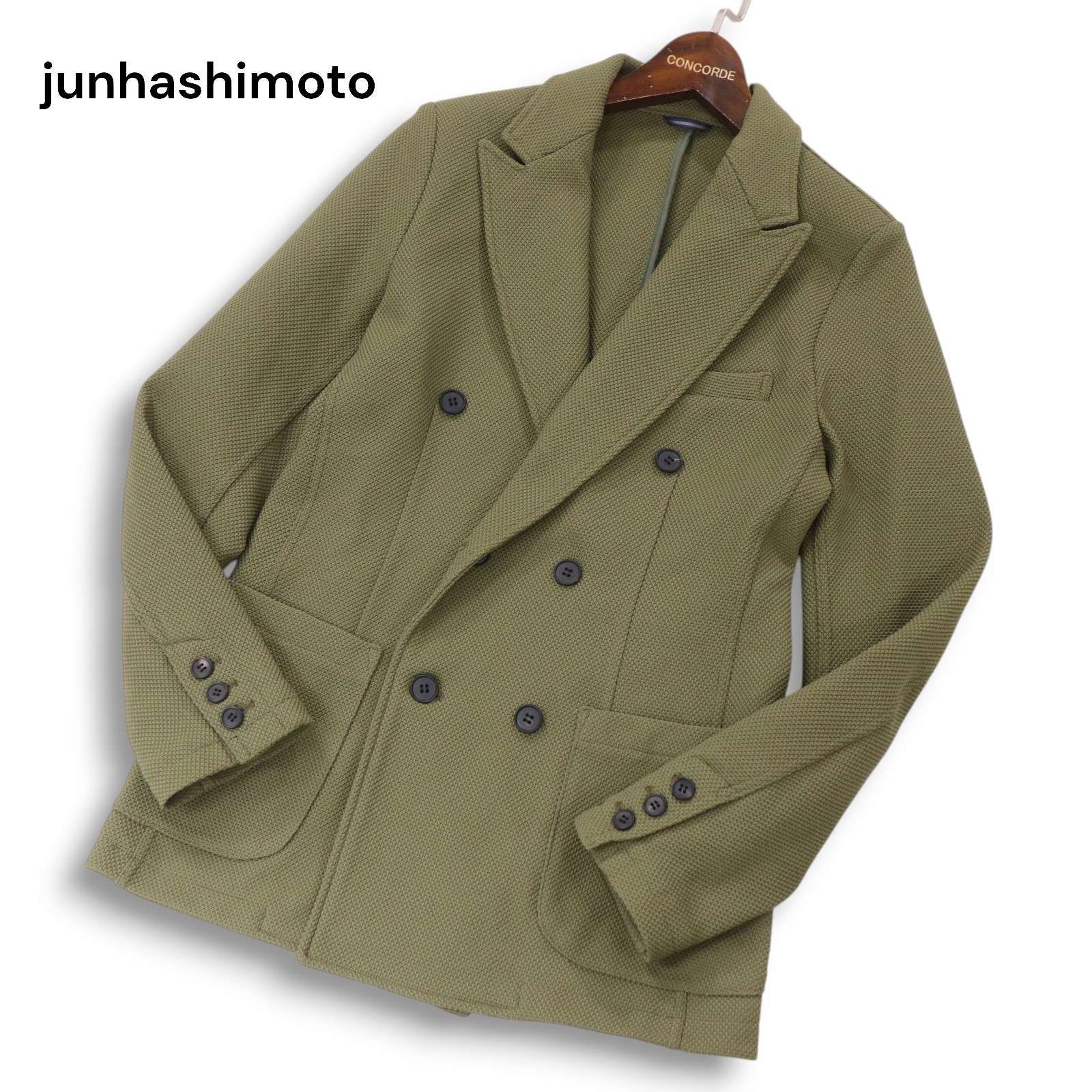 新品 junhashimoto ジュンハシモト テーラードジャケット カッティング 