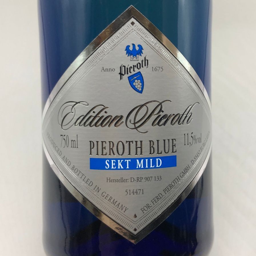 ピーロート ブルー ゼクト マイルド 750ml 11.5%【N1】- メルカリ