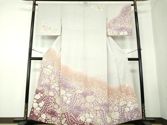 平和屋着物●訪問着　絞り　辻が花　正絹　逸品　DAAS3263ps 平和屋着物○訪問着 絞り 辻が花 正絹 逸品 DAAS3263ps - メルカリ