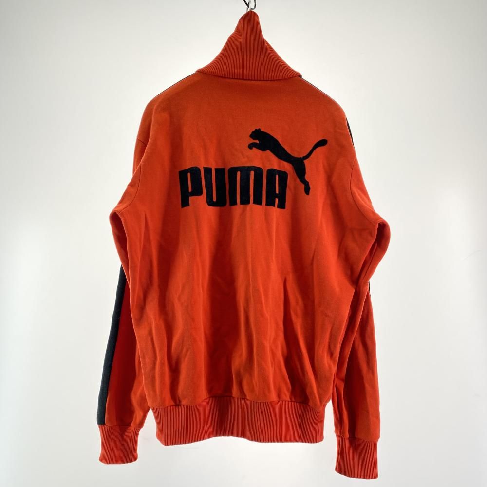 70s PUMA ドイツ製 トラックジャケット サイズ不明 レッド×ブラック プーマ 17