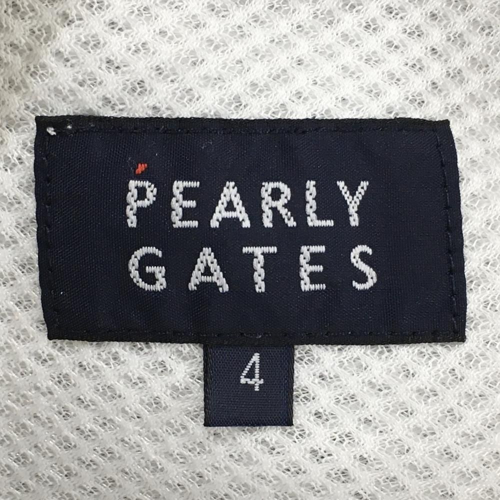 パーリーゲイツ 中綿ボアパンツ 白 ロゴネイビー 裾汚れ ヒップボアへたり メンズ 4 M ゴルフウェア PEARLY GATES LLC-HASEGAWATOSO_COM