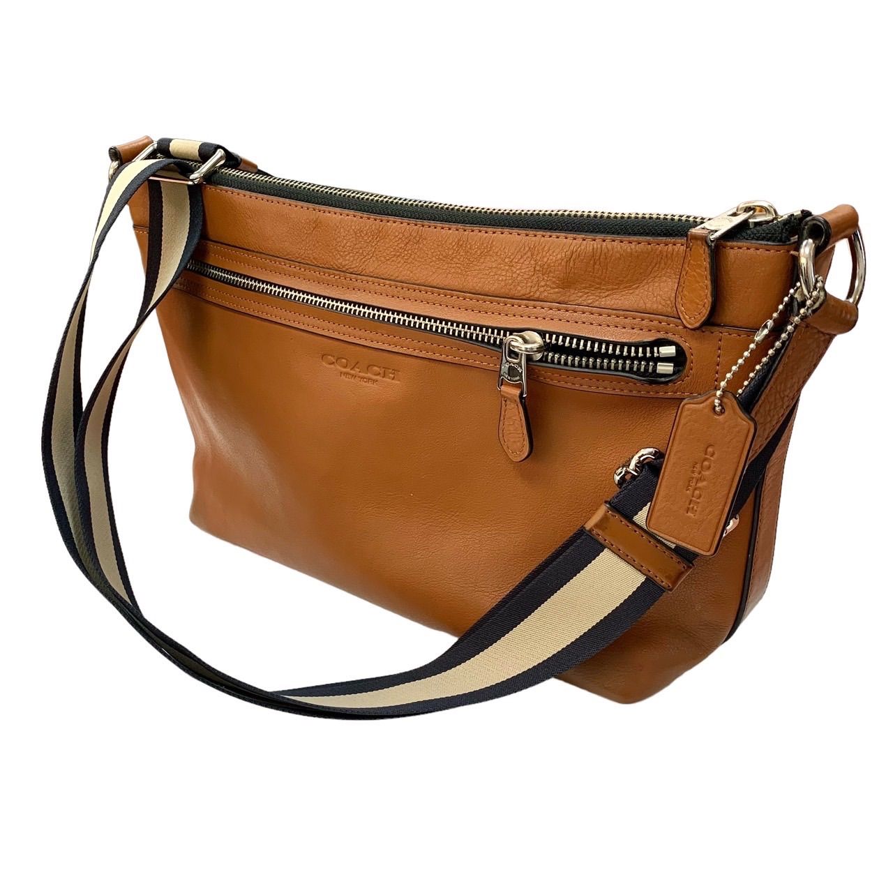 上美品⭐️コーチ COACH】 サドル ヘリテージ ショルダーバッグ 斜め 