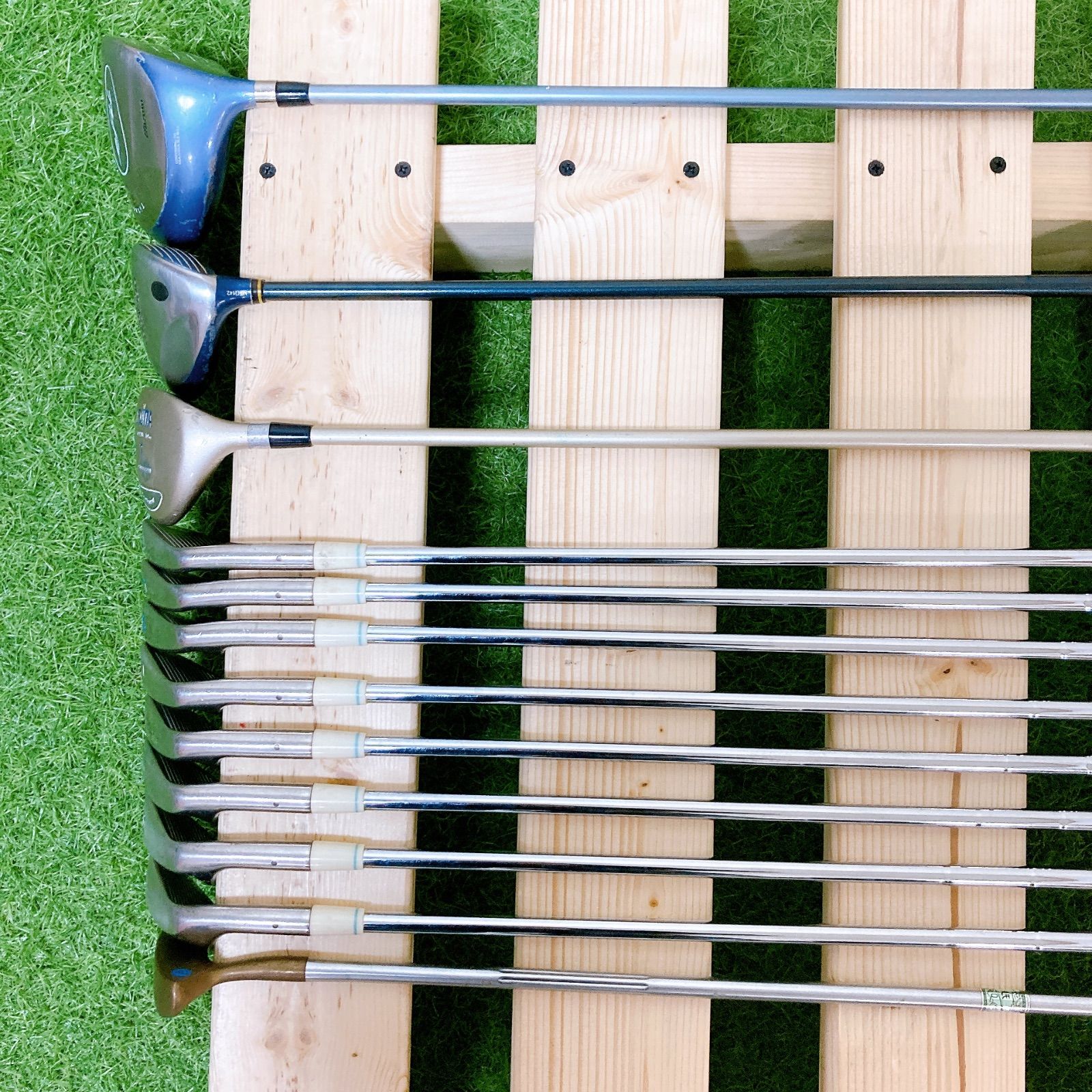 X895 ヤマハ他 レディース ゴルフクラブ ハーフセット スタンドバック 入門