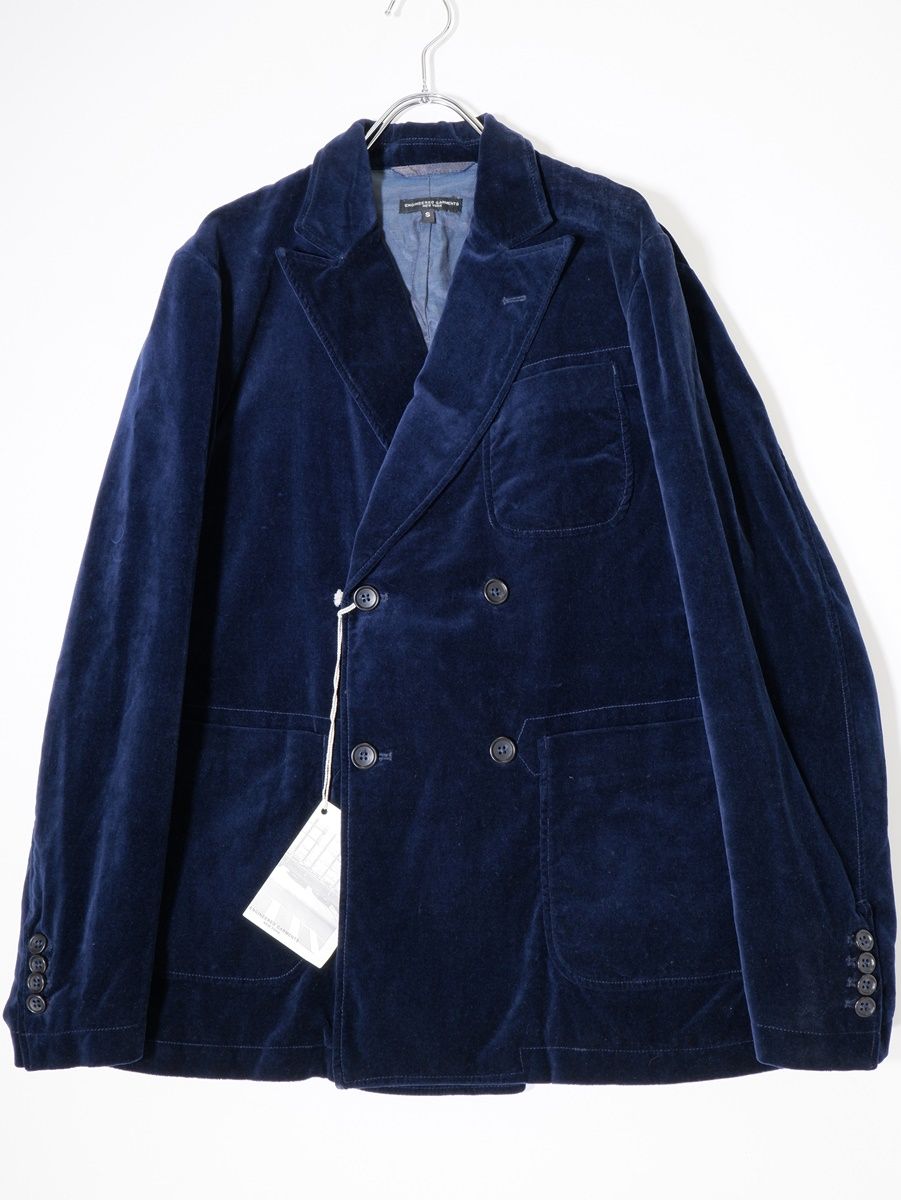 Engineered Garments/エンジニアードガーメンツ Dexter Jacket -Velveteen- ベルベットベロア ダブル デクスタージャケット【S】【MJKA73837】