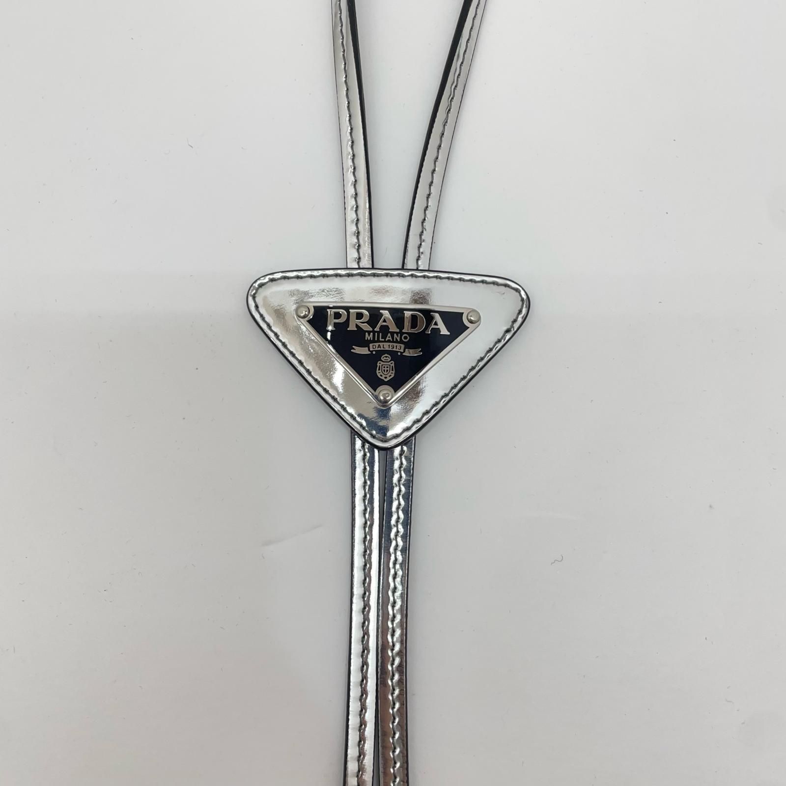 中古】PRADA | プラダ ボロタイループタイ ネクタイ 001・3346