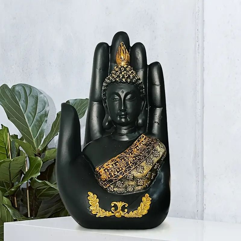 仏像 神の手 神様 置物 オブジェ 彫刻 玄関 リビング 贈り物