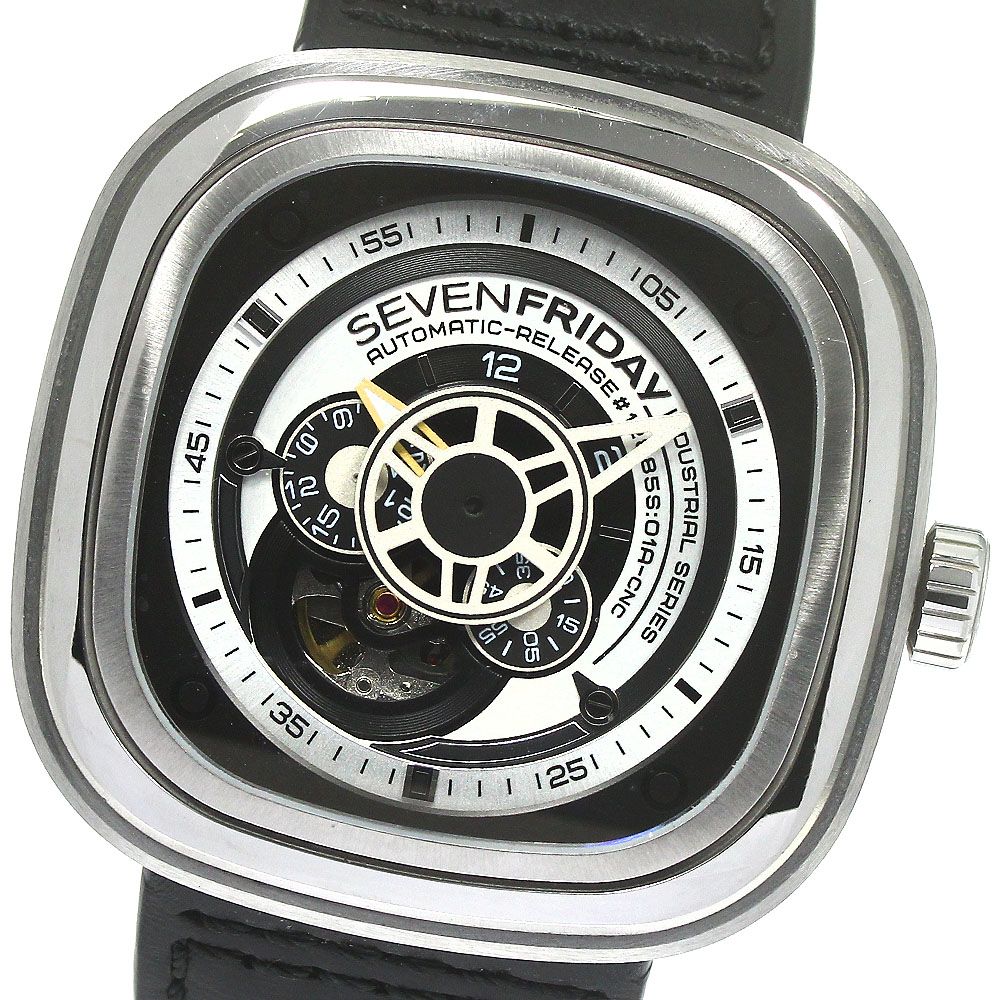 セブンフライデー SEVENFRIDAY SF-P18/03 インダストリアルエッセンス 自動巻き メンズ_781934 アナログ（自動巻き）