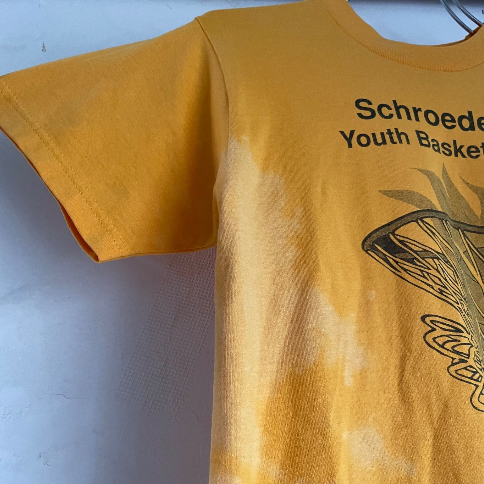 90s KIDS TEE YELLOW T-SHIRT “YMCA” UC-0388