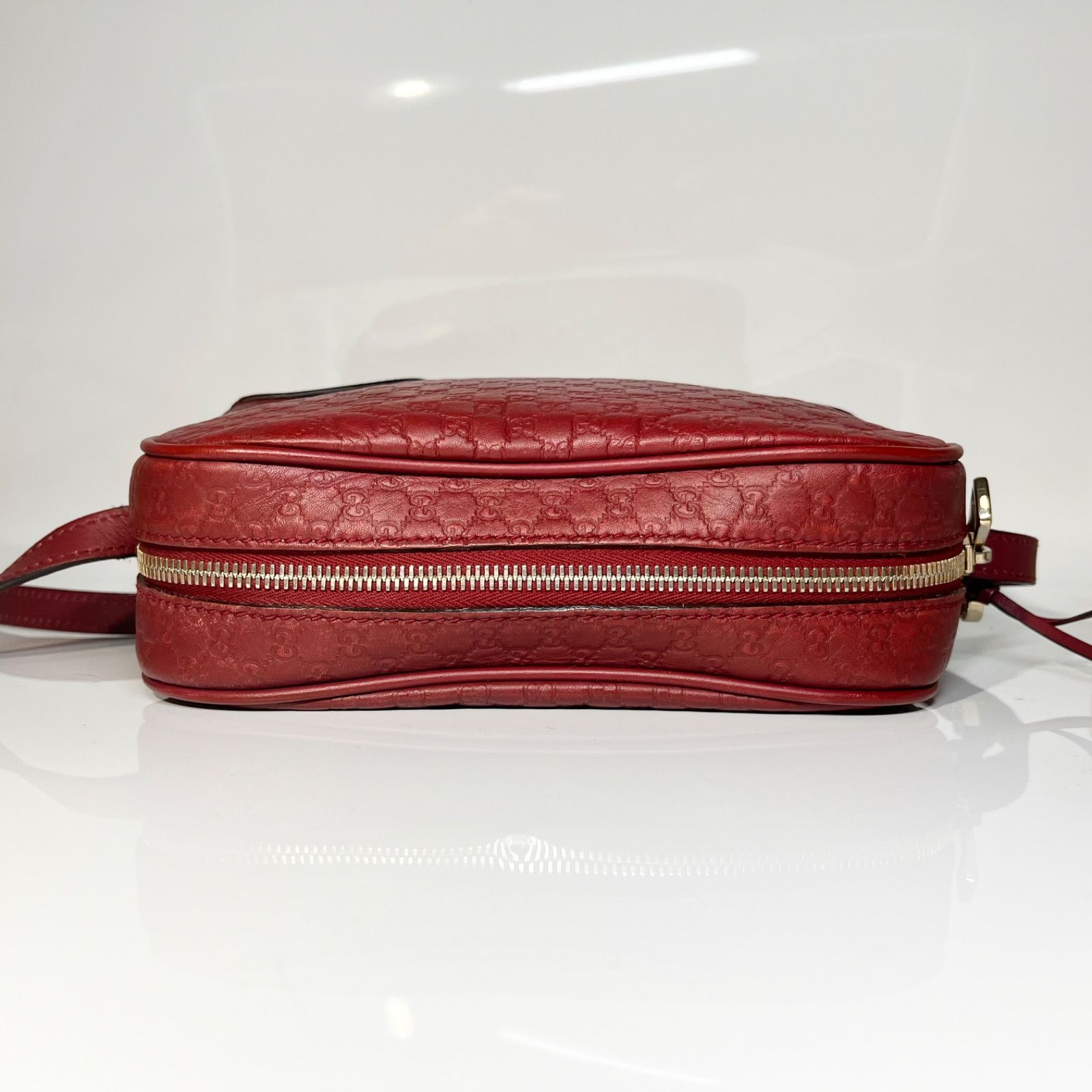 レア色/美品】グッチ GUCCI マイクログッチシマ ショルダーバッグ 