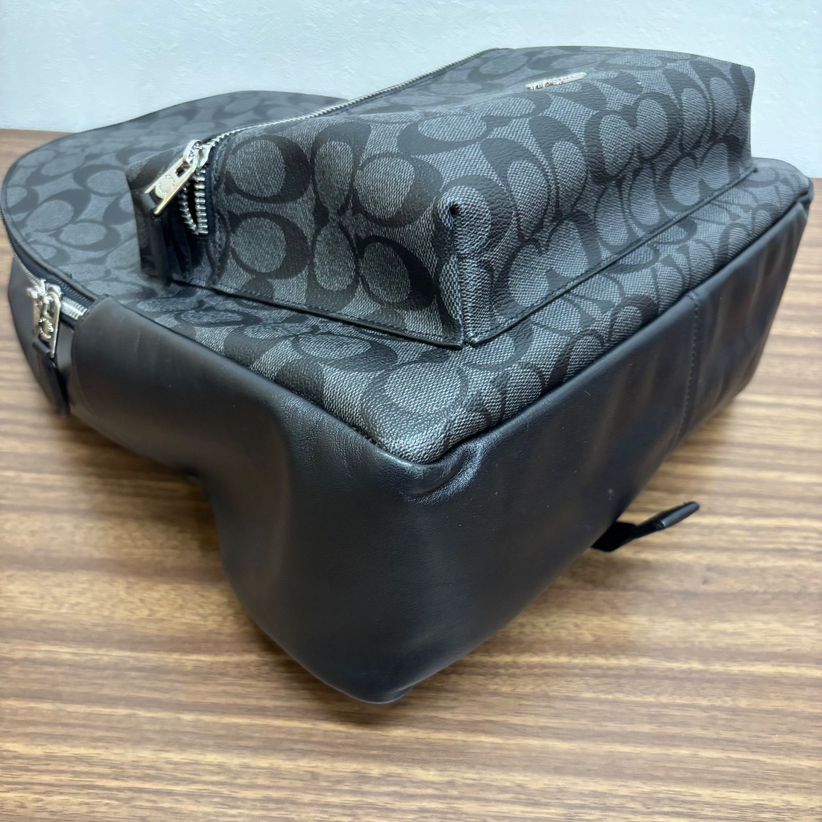 ◎COACH コーチ シグネチャー リュック バックパック F58314 ブラック