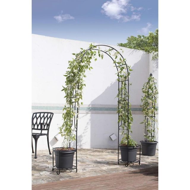 タカショー G-story アーバンアーチ 薔薇 クレマチス アーチ つる植物 ツル植物 園芸 ガーデン 植物 ガーデンファニチャー GSTR-RG03 YUZUMIYA_COM