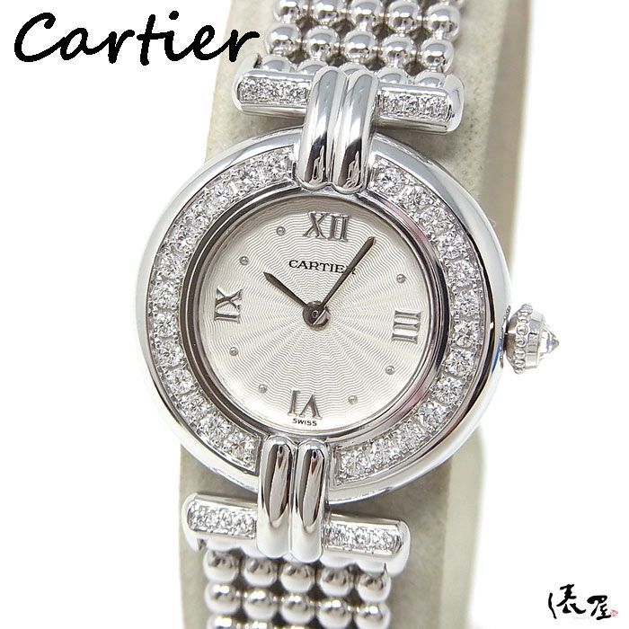 希少モデル】カルティエ K18WG コリゼ 純正ダイヤ レディース 極美品 ヴィンテージ Cartier 時計 腕時計 中古【送料無料】 - メルカリ