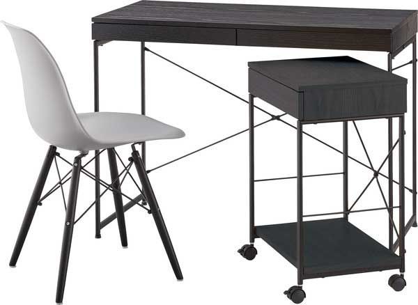 引き出し付き W100×D45×H73cm