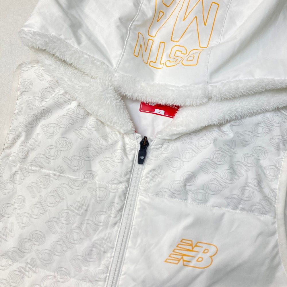 サイズ：2 NEW BALANCE GOLF ニューバランス フード付 ダウンベスト