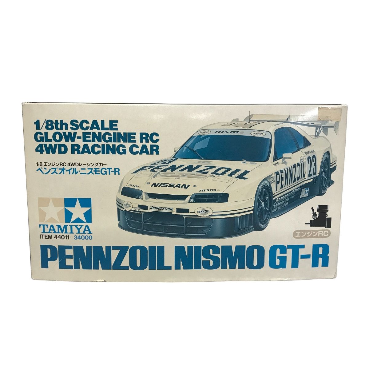 TAMIYA PENNZOIL NISMO GT-R 1/8th SCALE RC エンジン レーシングカー タミヤ ペンズオイル ラジコン 未組立  F9161842 - メルカリ