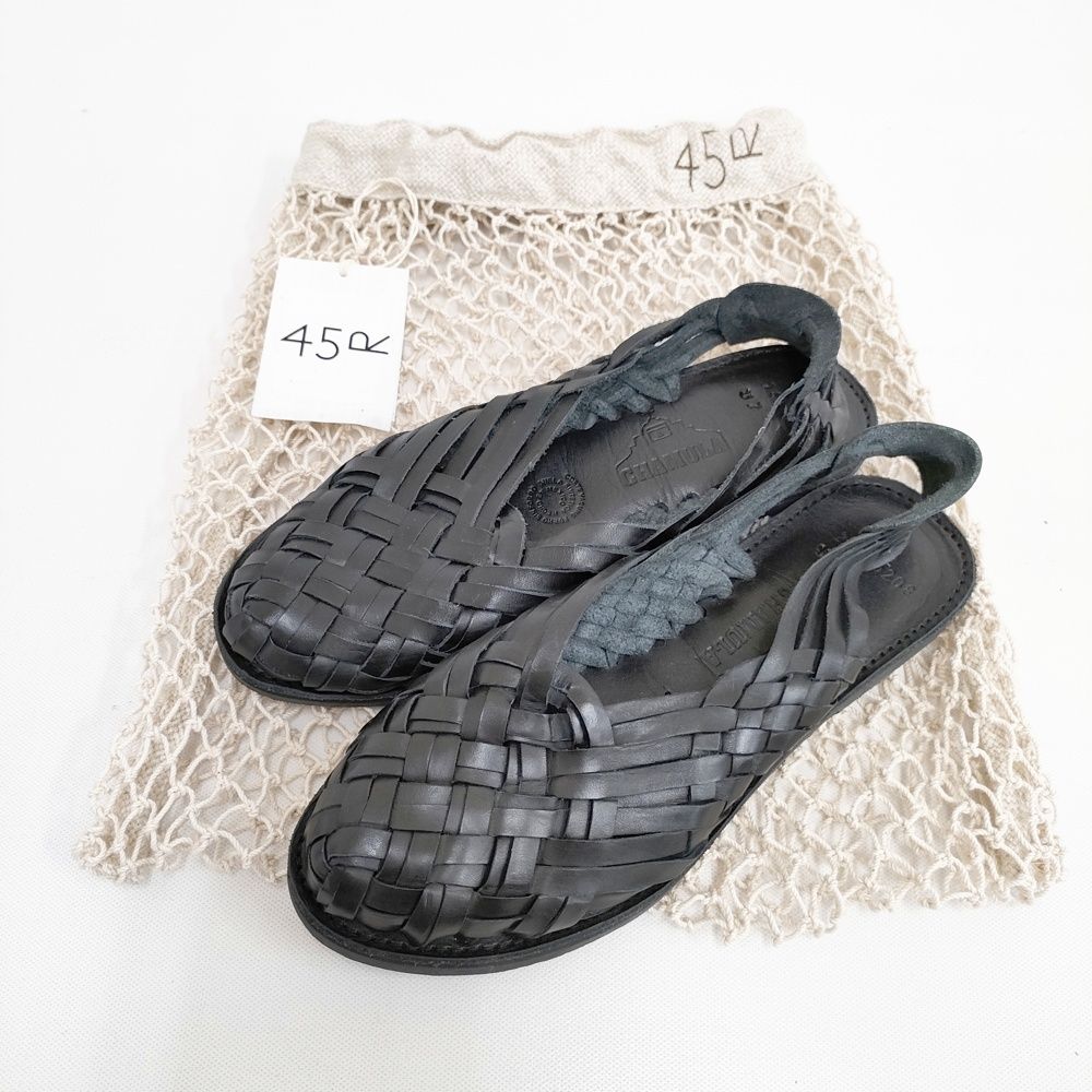 CHAMULA 45R購入 CHAMULA マリア レザーサンダル 定価23100円