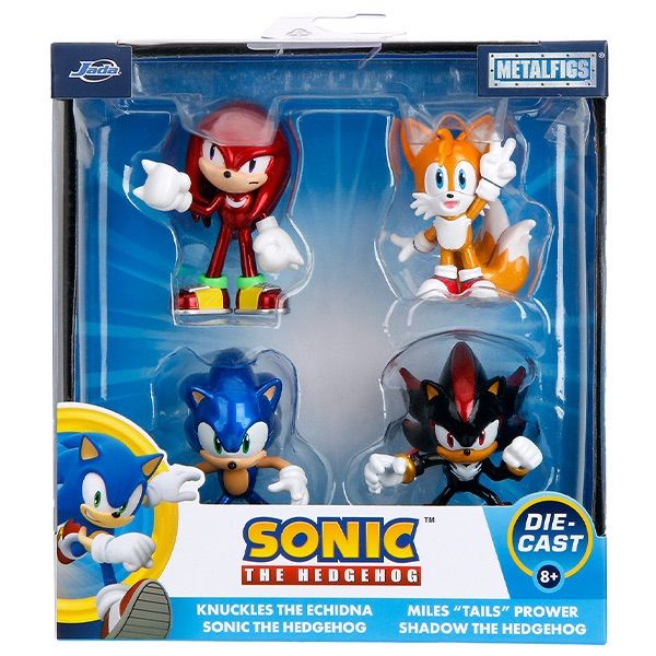 Sonic the Hedgehog LFIGS フィギュア ４点セット Amazon.com: Official Sonic The Hedgehog Metallic Sonic & Tails 4