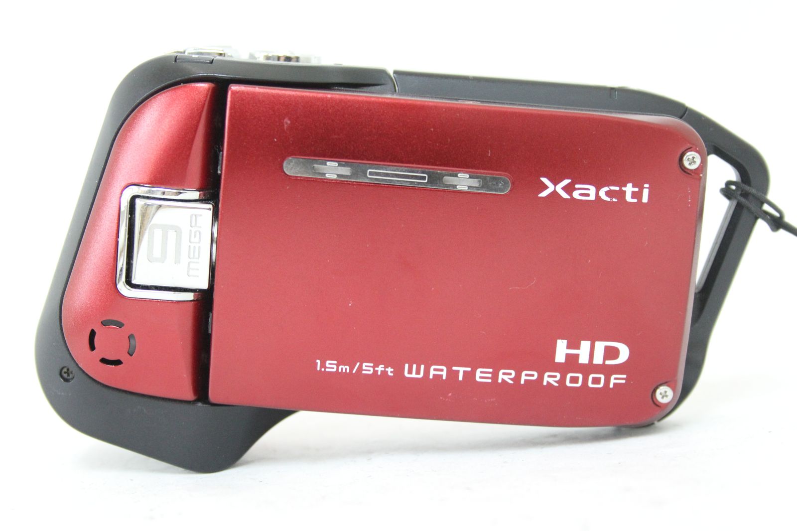 SANYO サンヨー Xacti DMX-CA9 レッド ビデオカメラ 動作OK 1週間保証