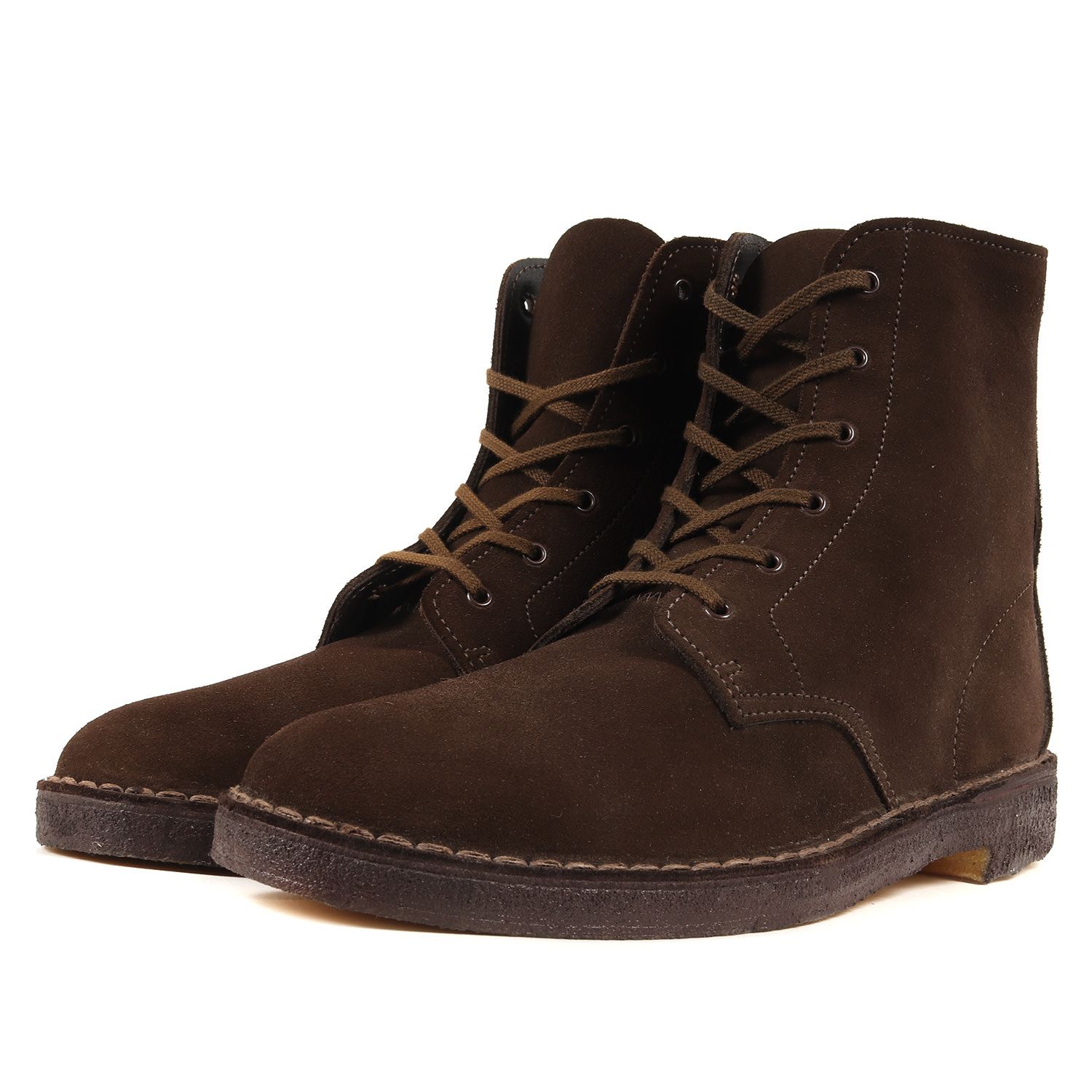 美品　クラークス　デザートマリ Clarks desert mali（クラークス デザートマリ） BROWN LETHER