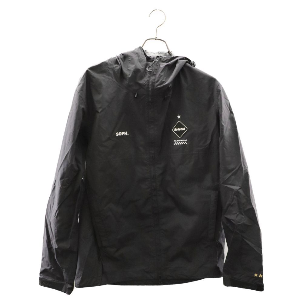 F.C.R.B./F.C.Real Bristol/FCRB (エフシーアールビー/エフシーレアルブリストル) 19SS RAIN JACKET  ロゴワッペン ナイロン ジップアップ レイン ジャケット ブラック FCRB-190011 - メルカリ