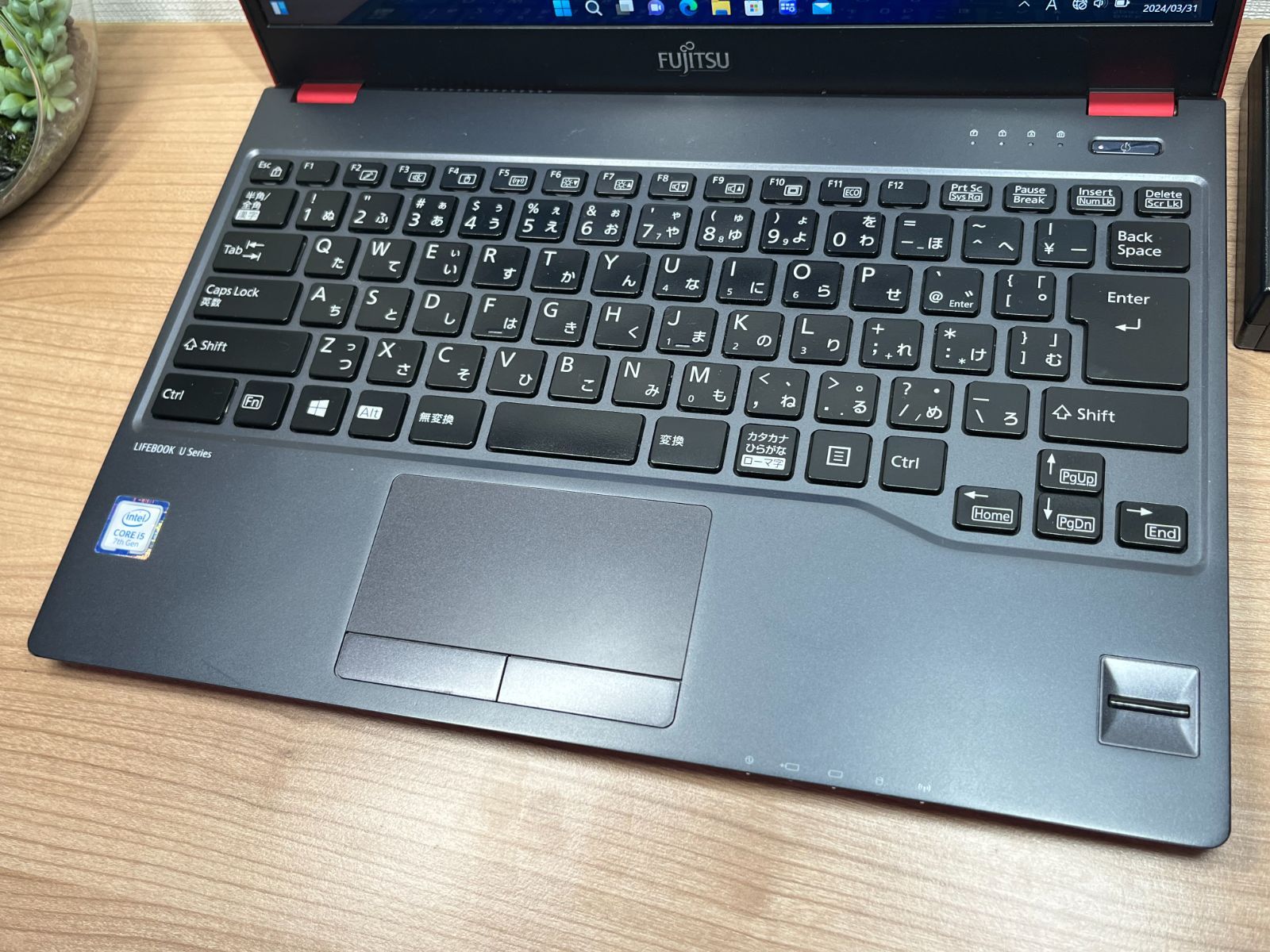 美品＞ 富士通 LIFEBOOK U938/S ８GB/SSD256GB 第7世代 Windows11 FHD Office 極軽量・