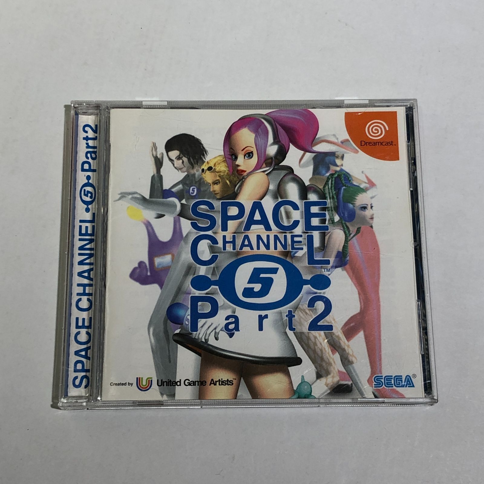 ドリームキャスト　スペースチャンネル5 パート2 スペースチャンネル5 Part2(ドリームキャストダイレクト専売版